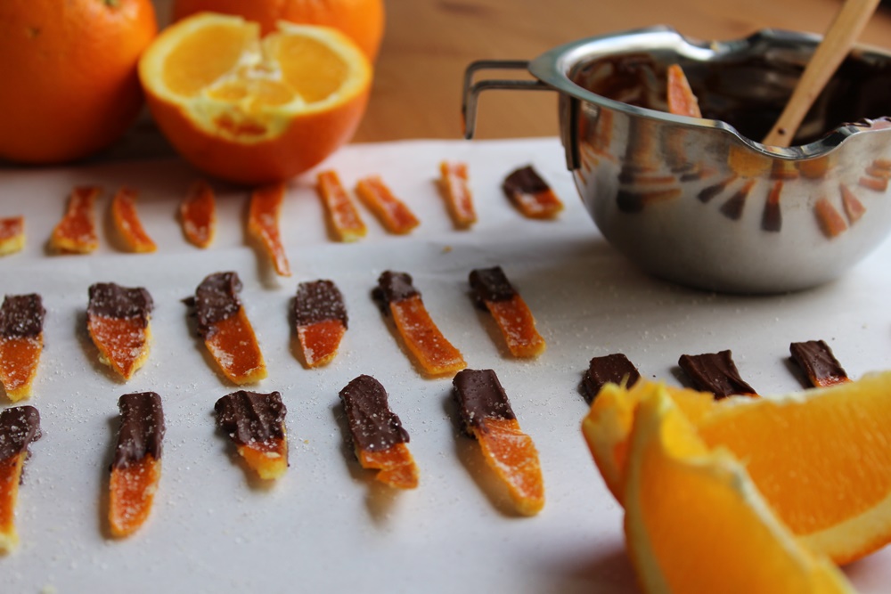 Portakal Kabuğu Şekerlemesi ÇİNİLİ MUTFAK