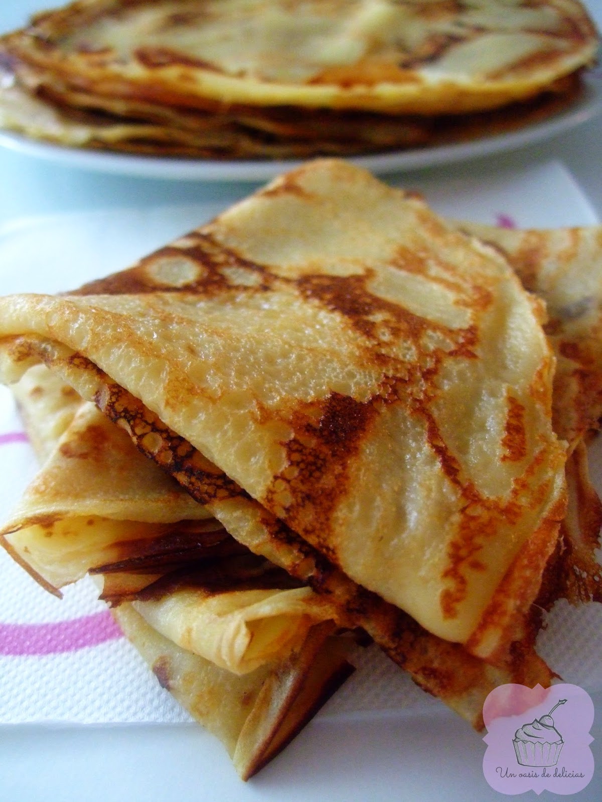 Un oasis de delicias Crêpes franceses