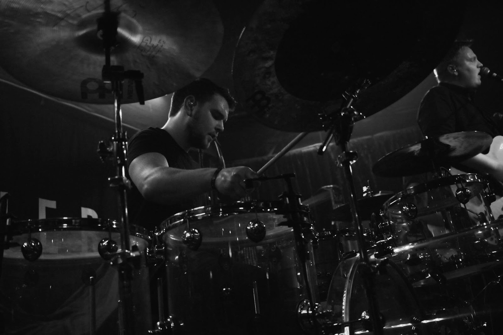 Irish Drummers Jason Maleney Drummer with KARMS and Jake Carter