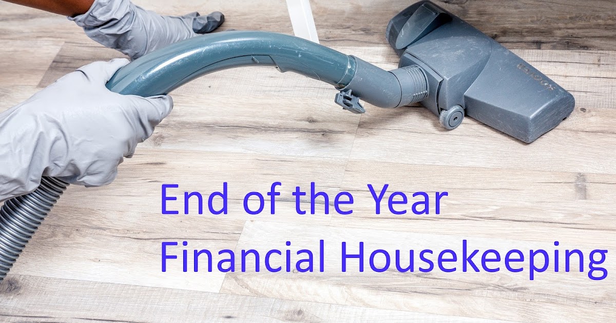 Racing Towards Retirement End of the Year Financial Housekeeping
