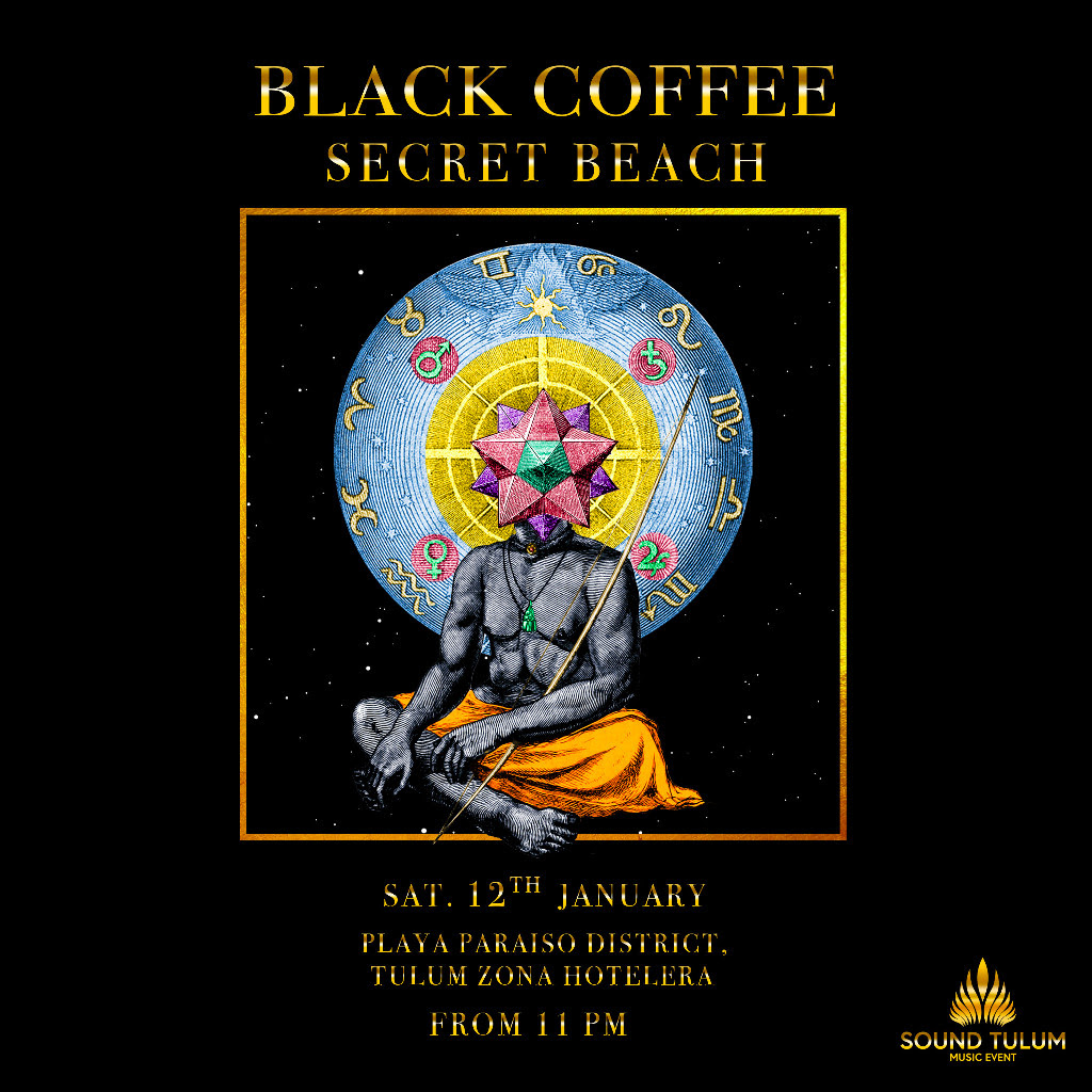Sound Tulum confirma a Black Coffee para protagonizar un evento
