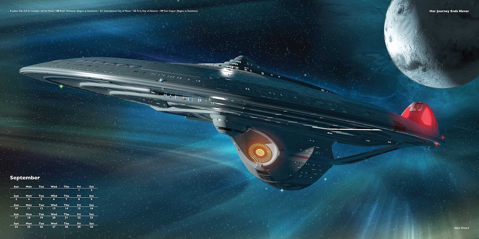 The Trek Collective 2017 Star Trek calendars revealed