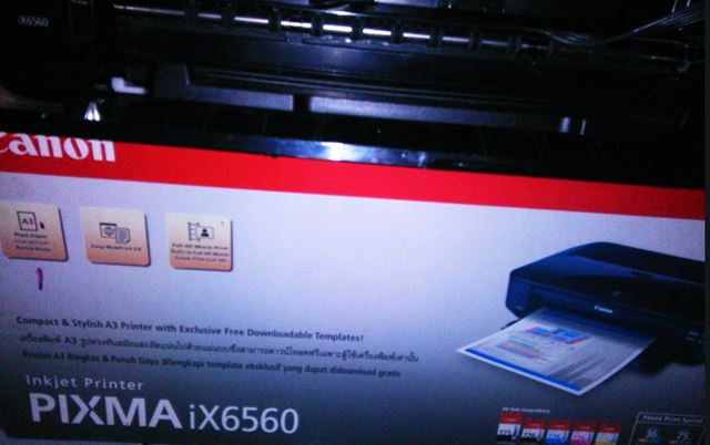 head printer canon ix6560