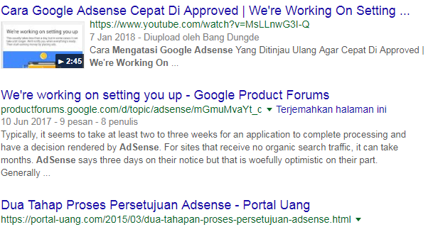 Satu Tahun Menunggu: Mengupas Fenomena "AdSense We're Working on Setting You Up"