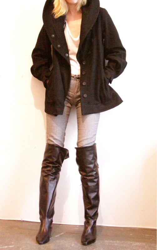 eBay Leather: Vintage Chanel OTK boots sell for $713.00!