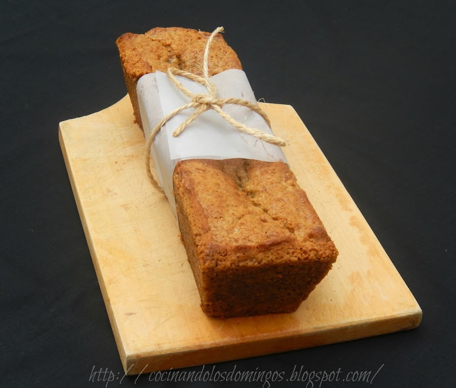 Budín vegano de banano