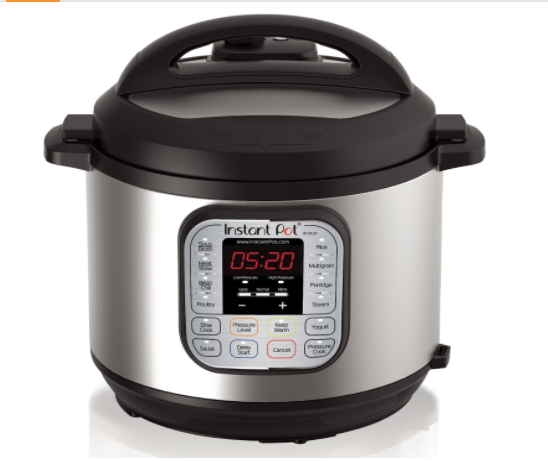 Instant Pot DUO60 6 Qt 7-in-1 Multi-Use Programmable Pressure Cooker ...