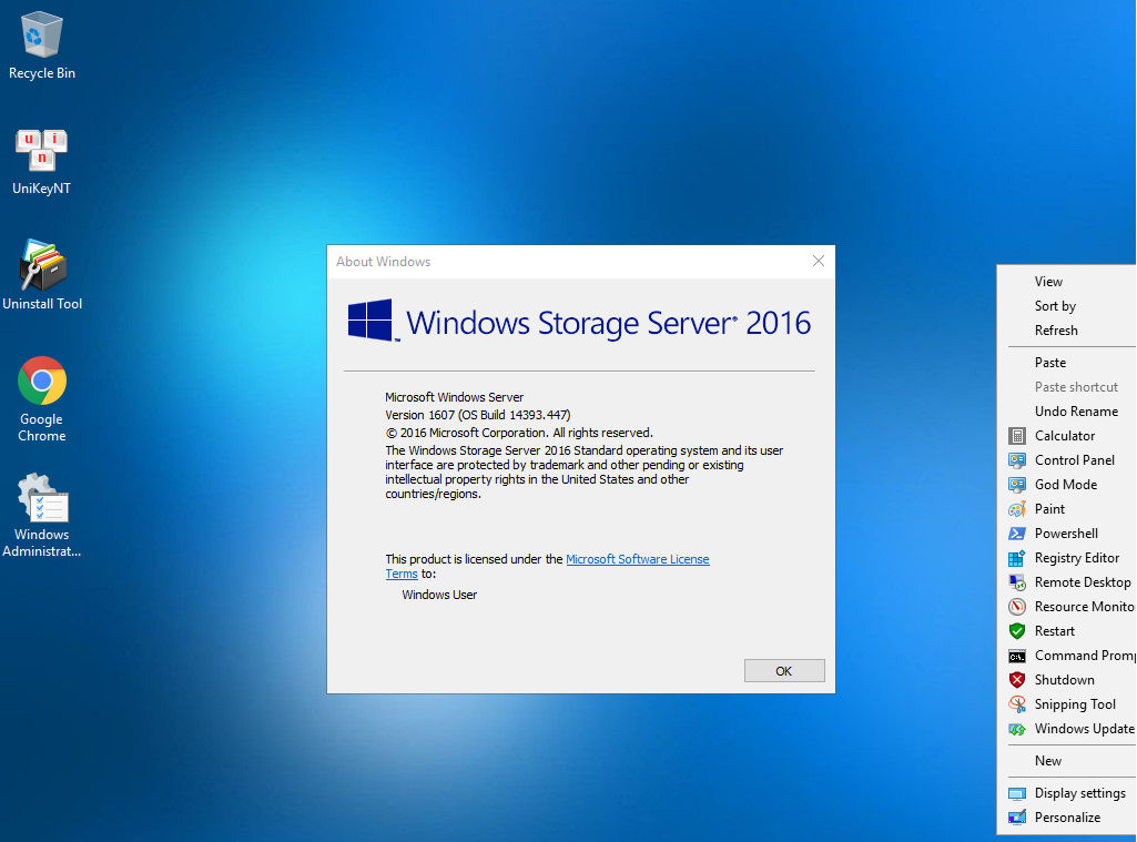 Ghost Windows Storage Server 2016 Standard 64 Bit Full Update