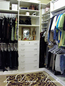 organized closet, diy design fanatic, diy, organization