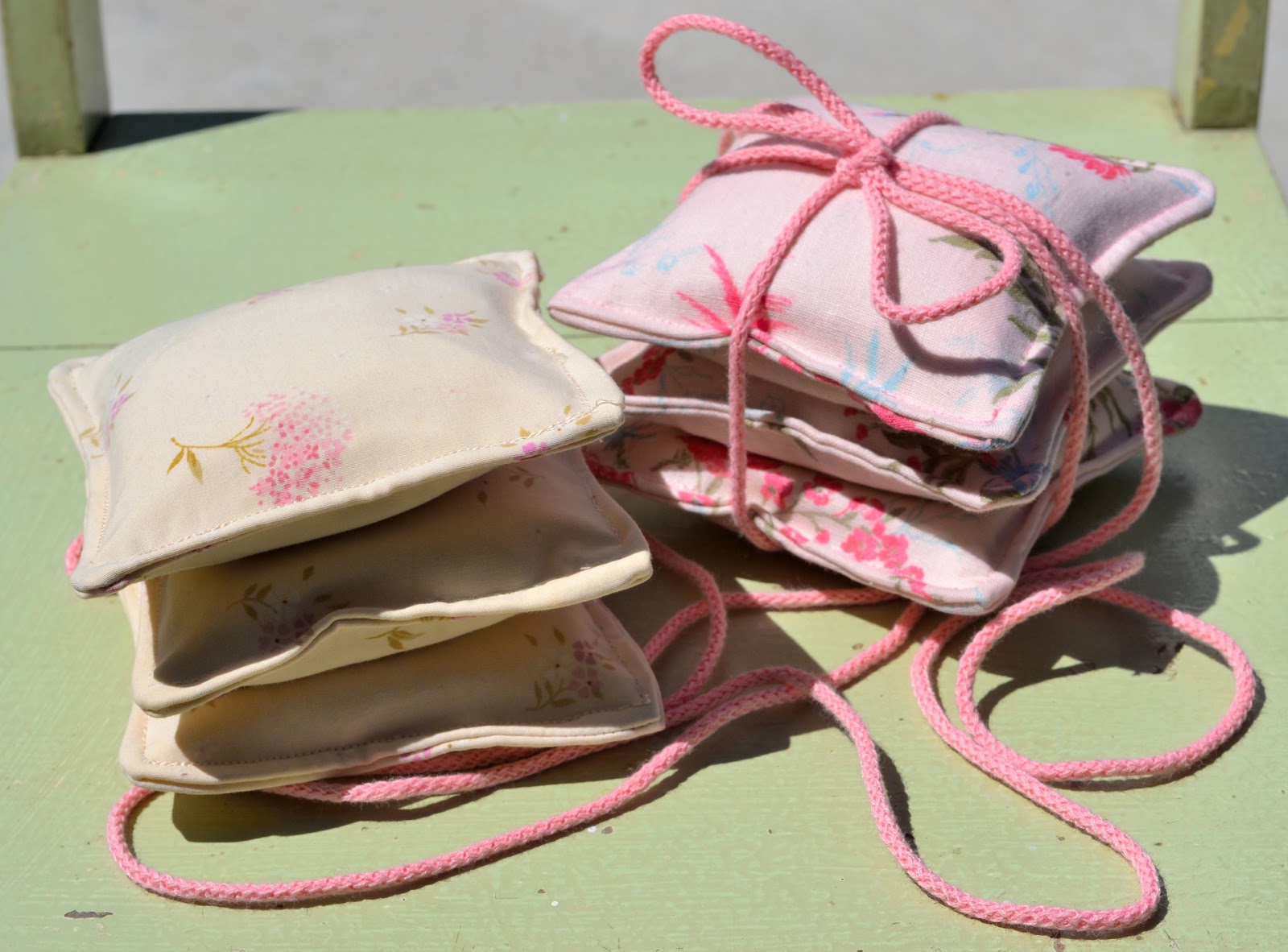 Lalka Designs Cornhole toss bean/rice bags for my sisters wedding