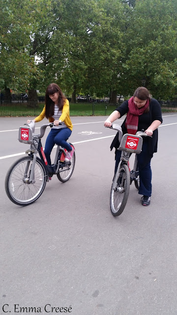 Cycling through London, and a childhood confession