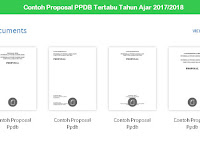 Contoh Proposal PPDB Terbaru Tahun Ajar 2017/2018