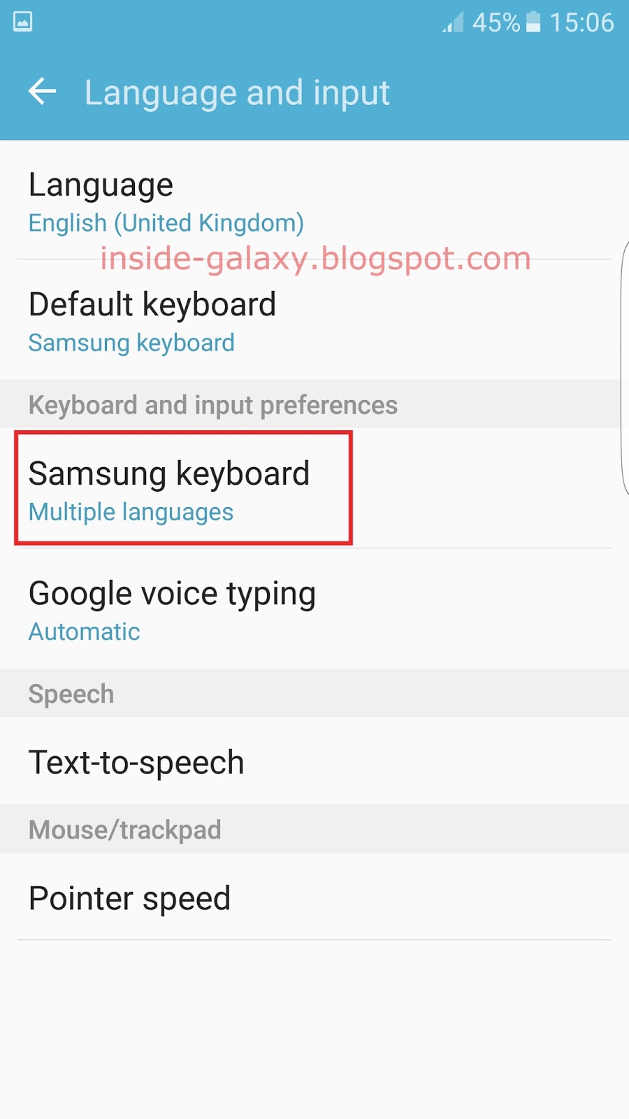 Inside Galaxy Samsung Galaxy S7 Edge How to Enable and Use Cursor