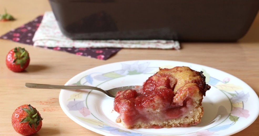 Pouding chômeur aux fraises