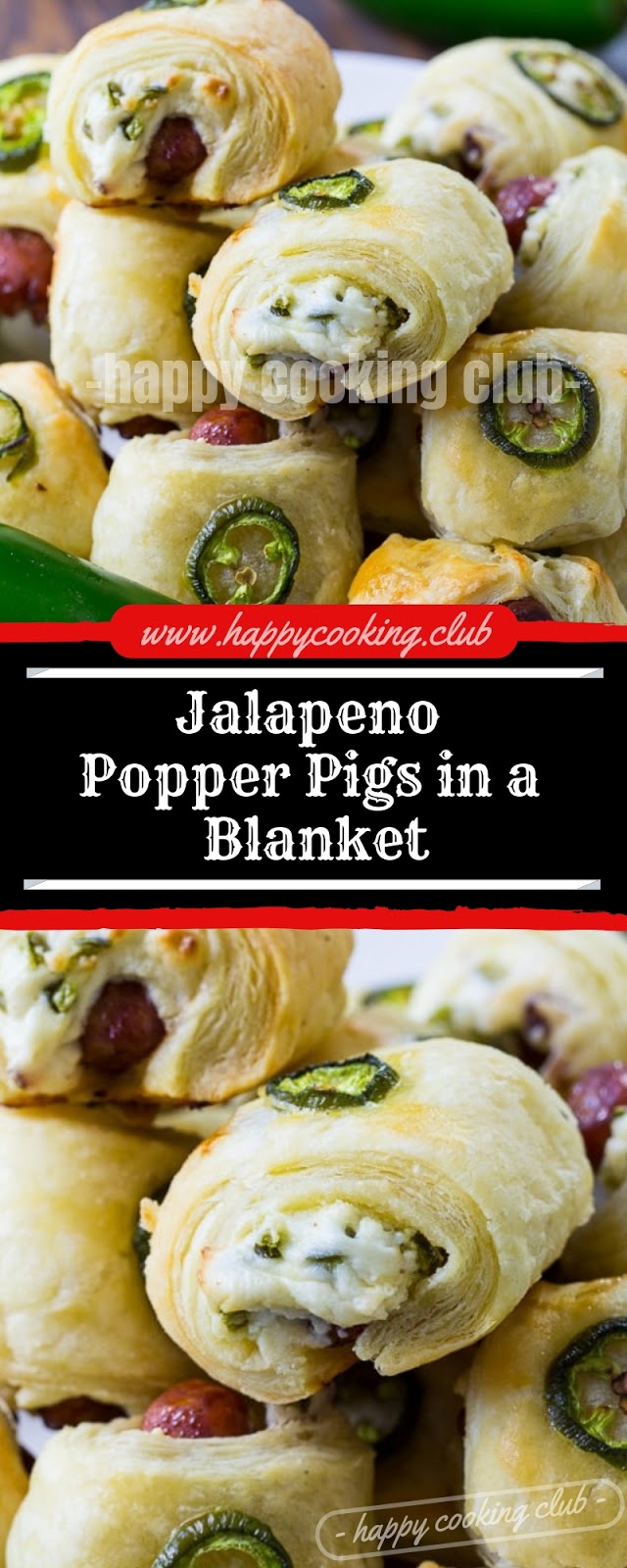Jalapeno Popper Pigs in a Blanket