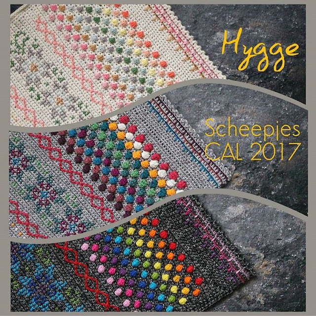 Scheepjes Hygge CAL 2017 by Kirsten Ballering of Haakmaarraak