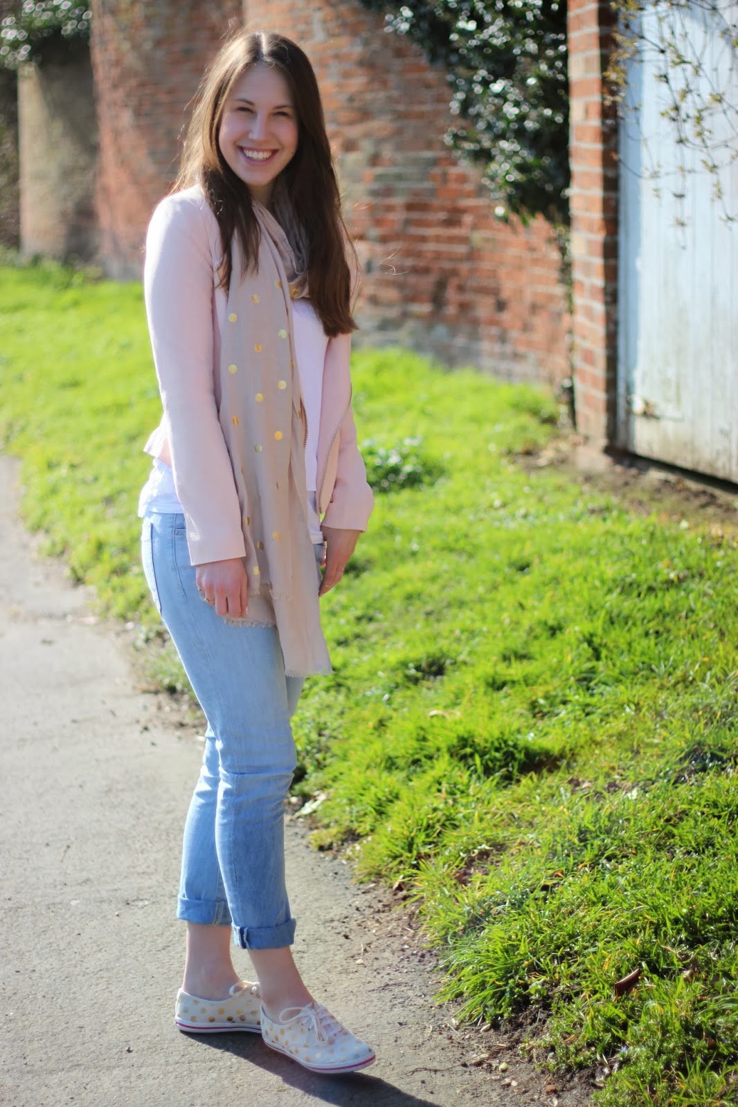 Five Minute Style: Blush & Gold