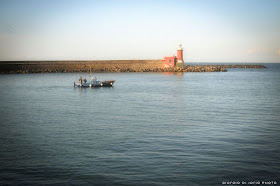 Lighthouse Ischia, Il Faro di Ischia Porto, foto Ischia, Pescatori, barca, boat, gozzo ischitano, barca di pescatori, fisherboat, 