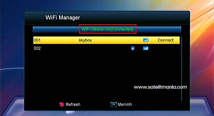 Cara Mengaktifkan IPTV di Receiver Skybox A1 AVS+