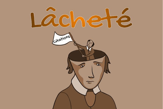 Voici un lâche