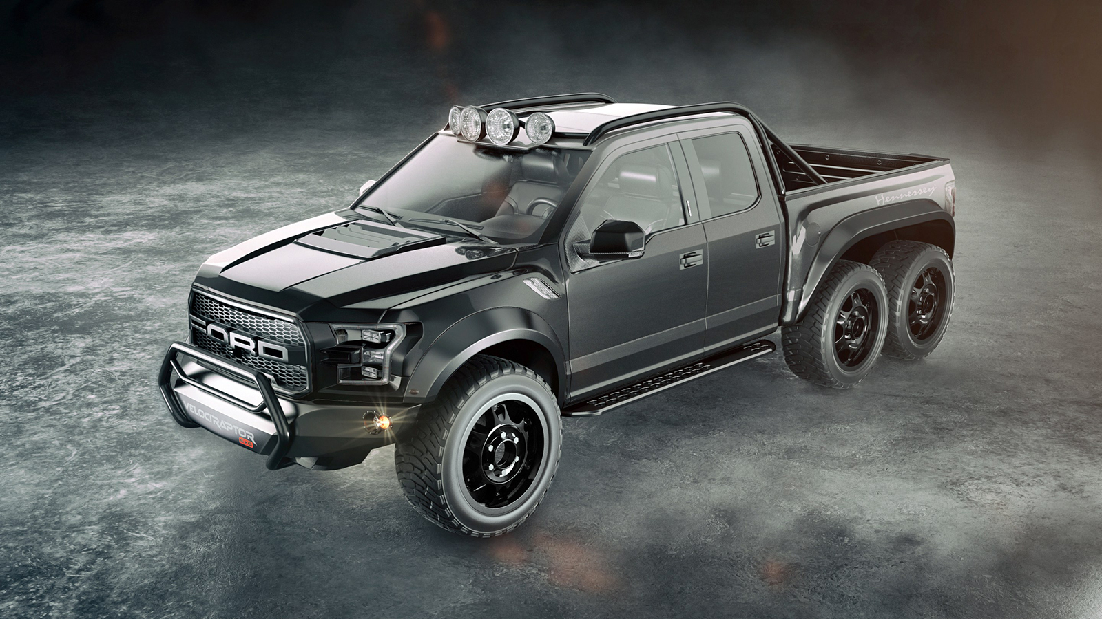 6x6 Larin En Sonuncusu Ford Hennessey Velociraptor Sekiz Silindir