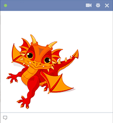 Dragon Facebook Sticker