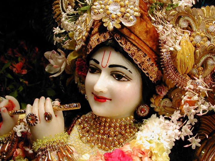 God Sri Krishna in Iskcon Temple beautiful wallpapers goddess god
