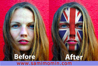 Face Painting Action for Photoshop free