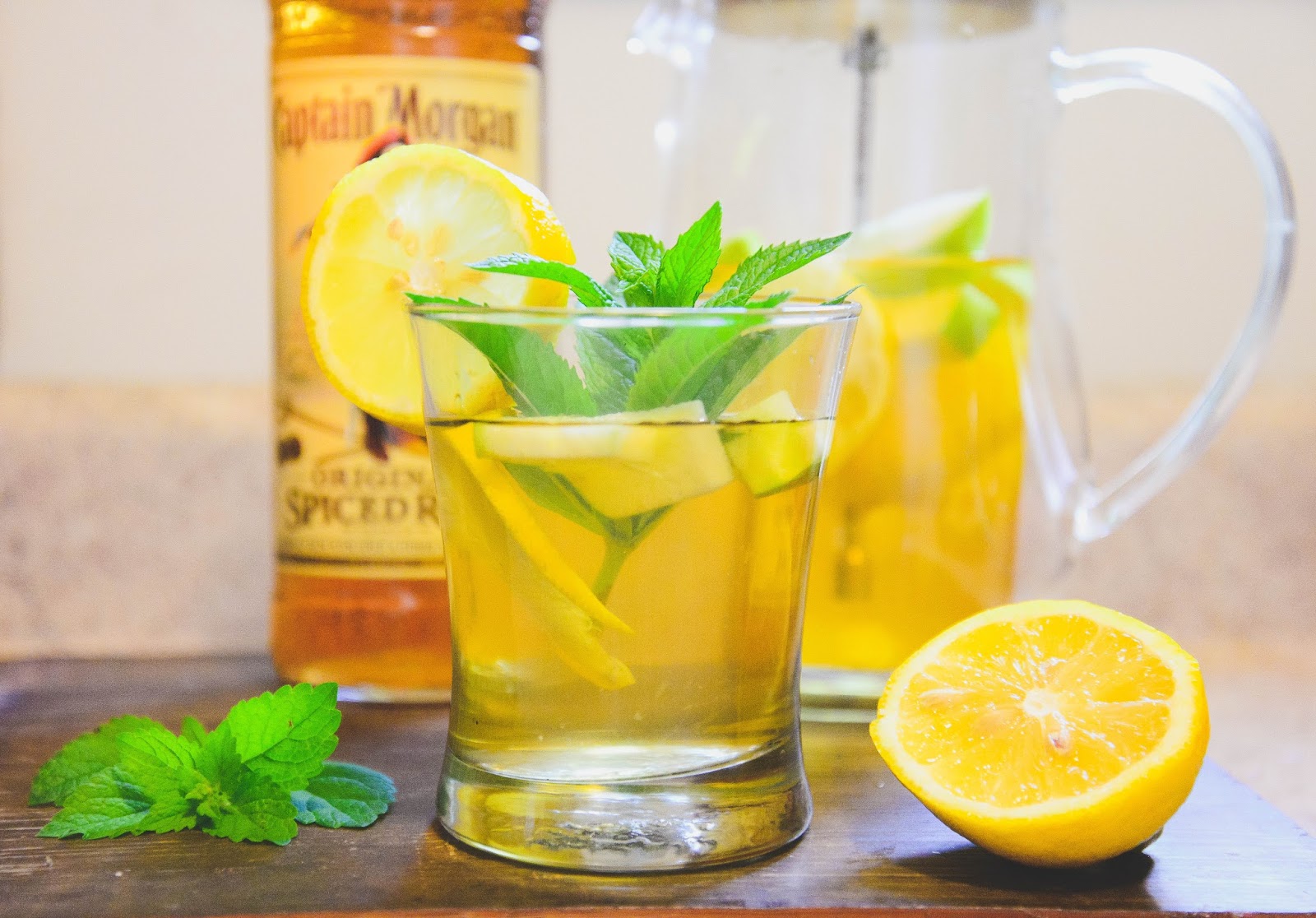 Captain Spiced Rum Lemonade. Creative Little Carrie