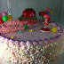 Chloe birthday cake: Strawberry Shortcake