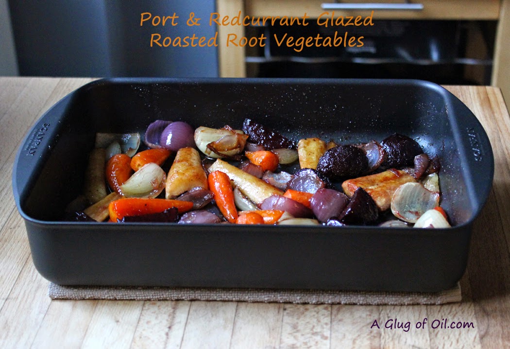 Roasted Root Vegetables with Port