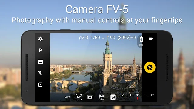Kamera Android Seperti DSLR dengan Camera FV-5 Lite