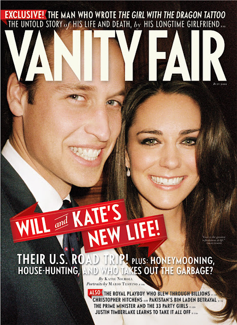 Prince William & Kate Middleton Cover 'Vanity Fair' July 2011,Vanity Fair Magazine, From world affairs to entertainment, picture, image, photo, billboard, wallpaper, poster, Prince William and Princess – Kate Vanity Fair July 2011 Cover, The Pilgrim's Progress