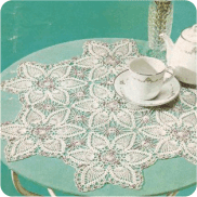 Tapete "Flor Campestre" a Crochet Tapete "Flor Campestre" a Crochet