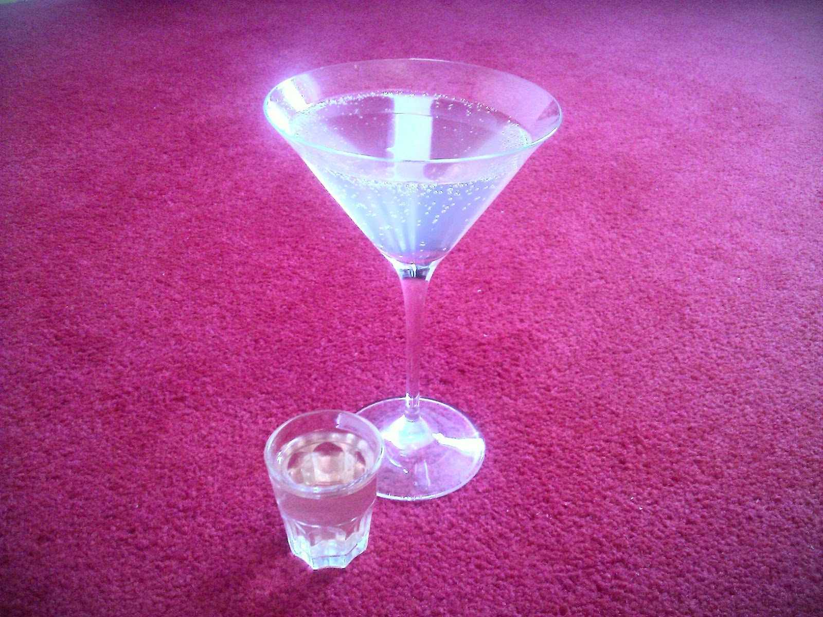 Everything Goes With Toast Absolut lavender (lavender vodka)