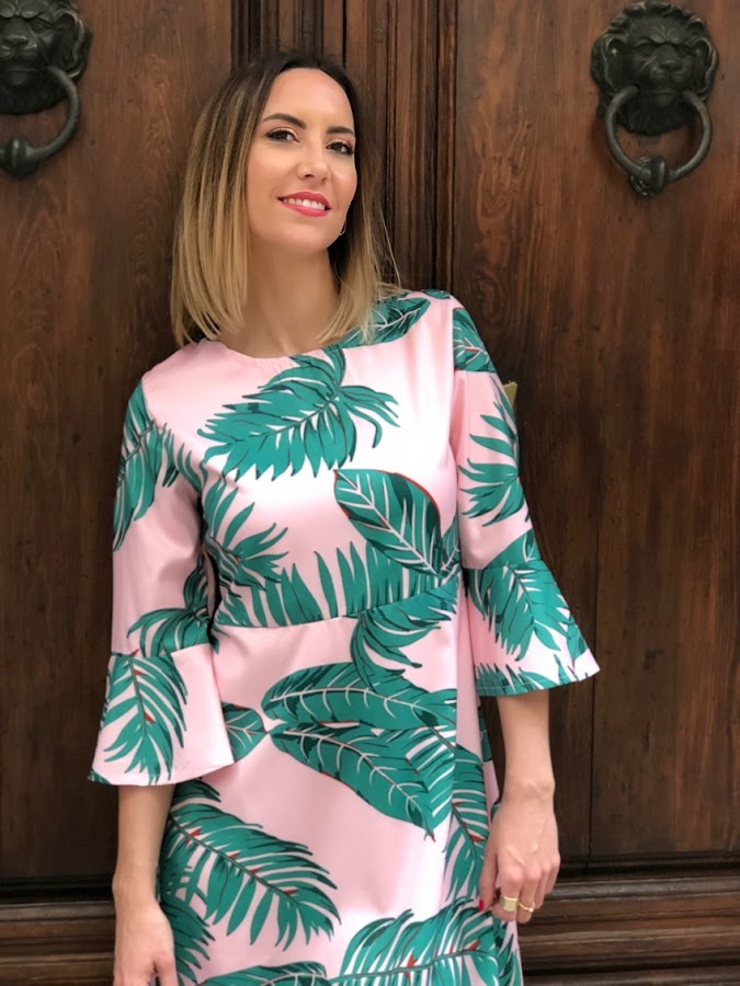 Fitness And Chicness-Leaf Print Dresses La Familia-10