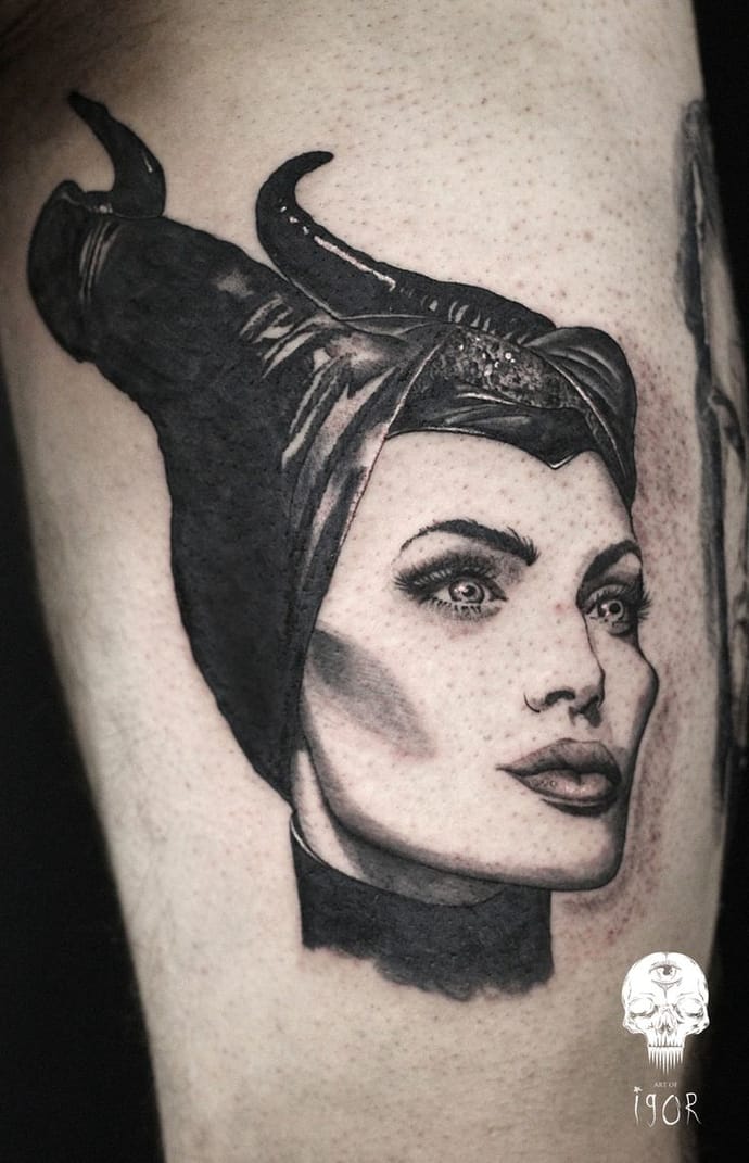 21 Wicked Enchanting Maleficent Tattoos.