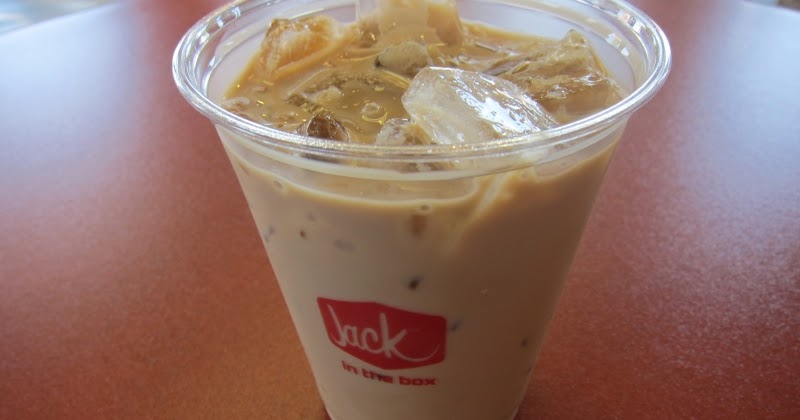 Review Jack In The Box Original Iced Coffee Brand Eating