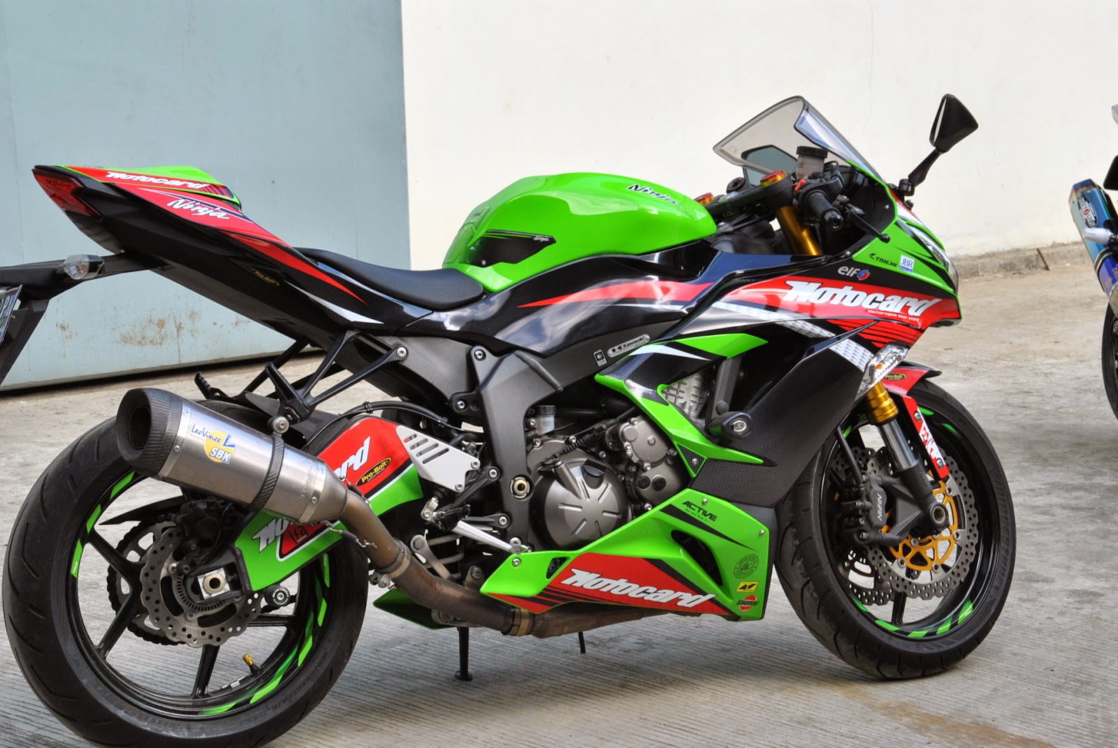 decal stickers Kawasaki ZX636'13+ SBK Livery