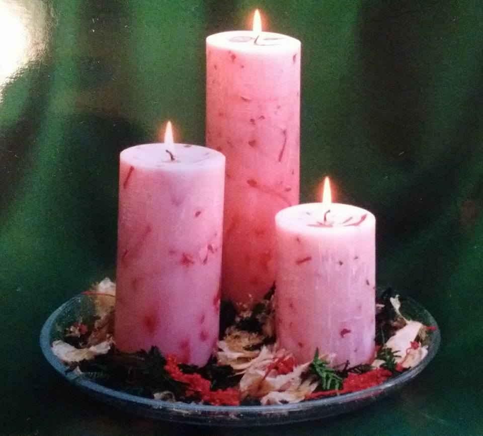 Blog! Christmas Chunk Pillars