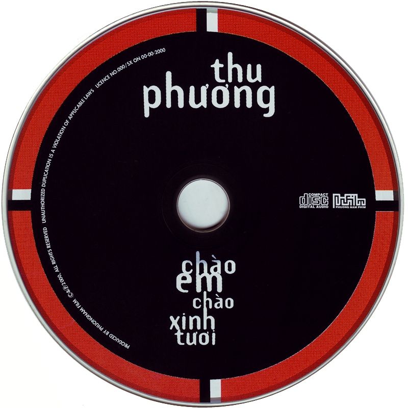 Phương Nam Phim Cd Thu Phương Chào Em Chào Xinh Tươi 2000 ~ Cd Nhạc Việt