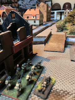 The Lewis gun section takes casualties from German MG fire