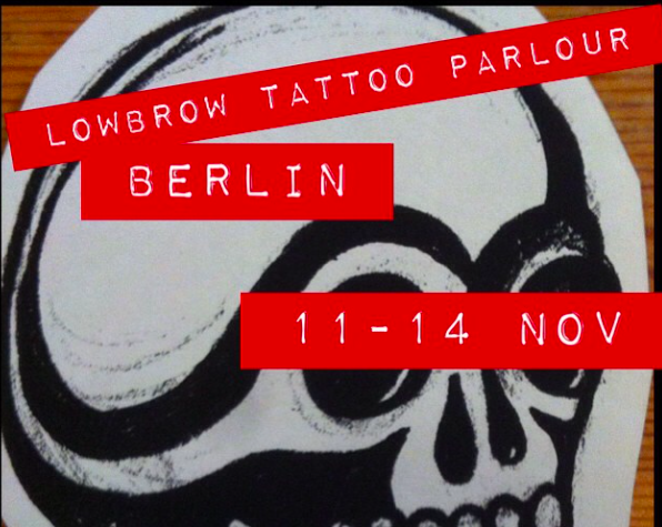Adde Tattooing at low brow tattoo parlour in Berlin