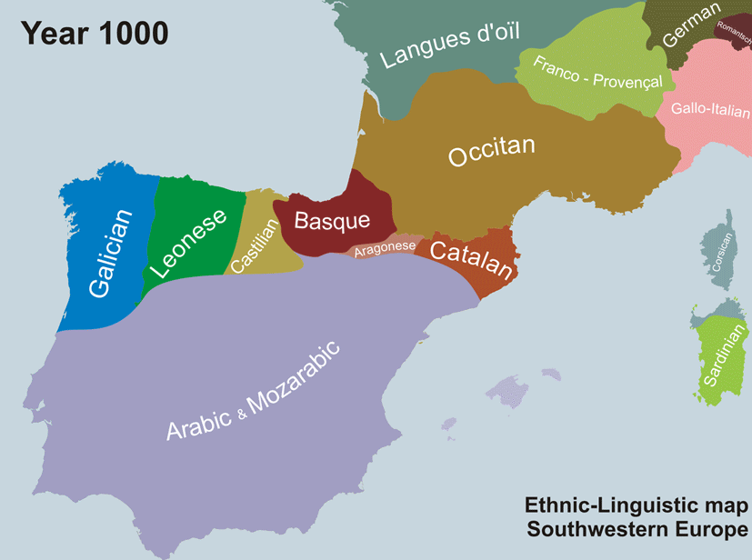 Mapa de les llengües