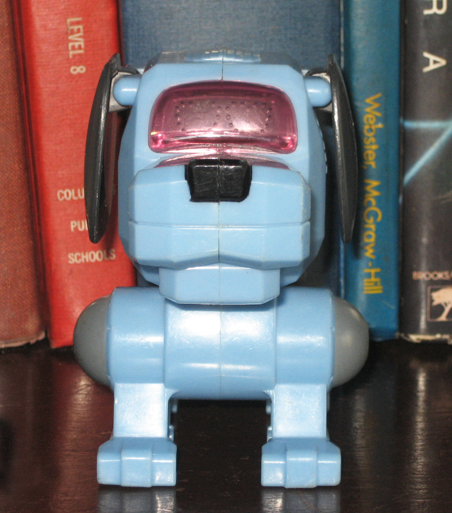 Percy's World of Toys Series 2 4270. Robot Dog Blue McDonalds