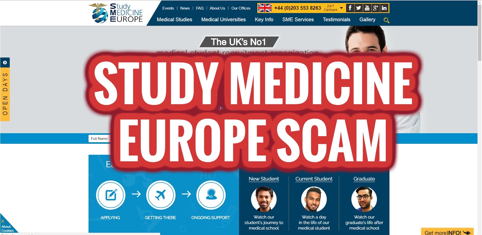 Study Medicine Europe Scam