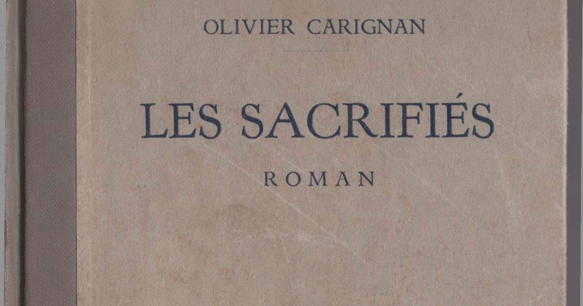 Laurentiana Les sacrifiés