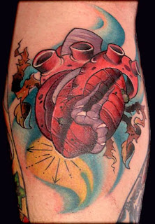 i love you tattoos, love tattoos, heart tattoos