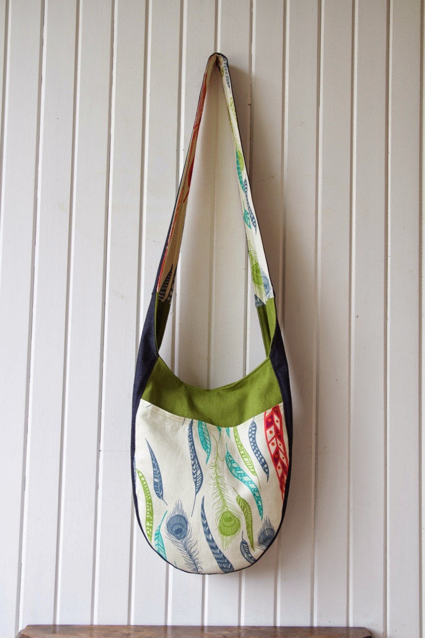 large leather hobo bag pattern Blue Calla - Adventures in Sewing: Pattern Review: India Hobo Bag