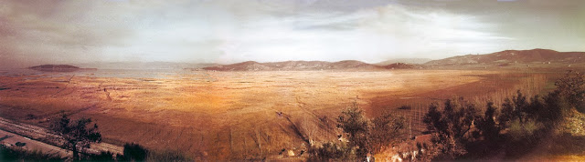 Fig. 9 - La Valle completamente asciugata (Ministero dei Lavori Pubblici 1958)